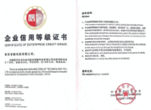 企業(yè)信用等級證書（中國軟件行業(yè)協(xié)會